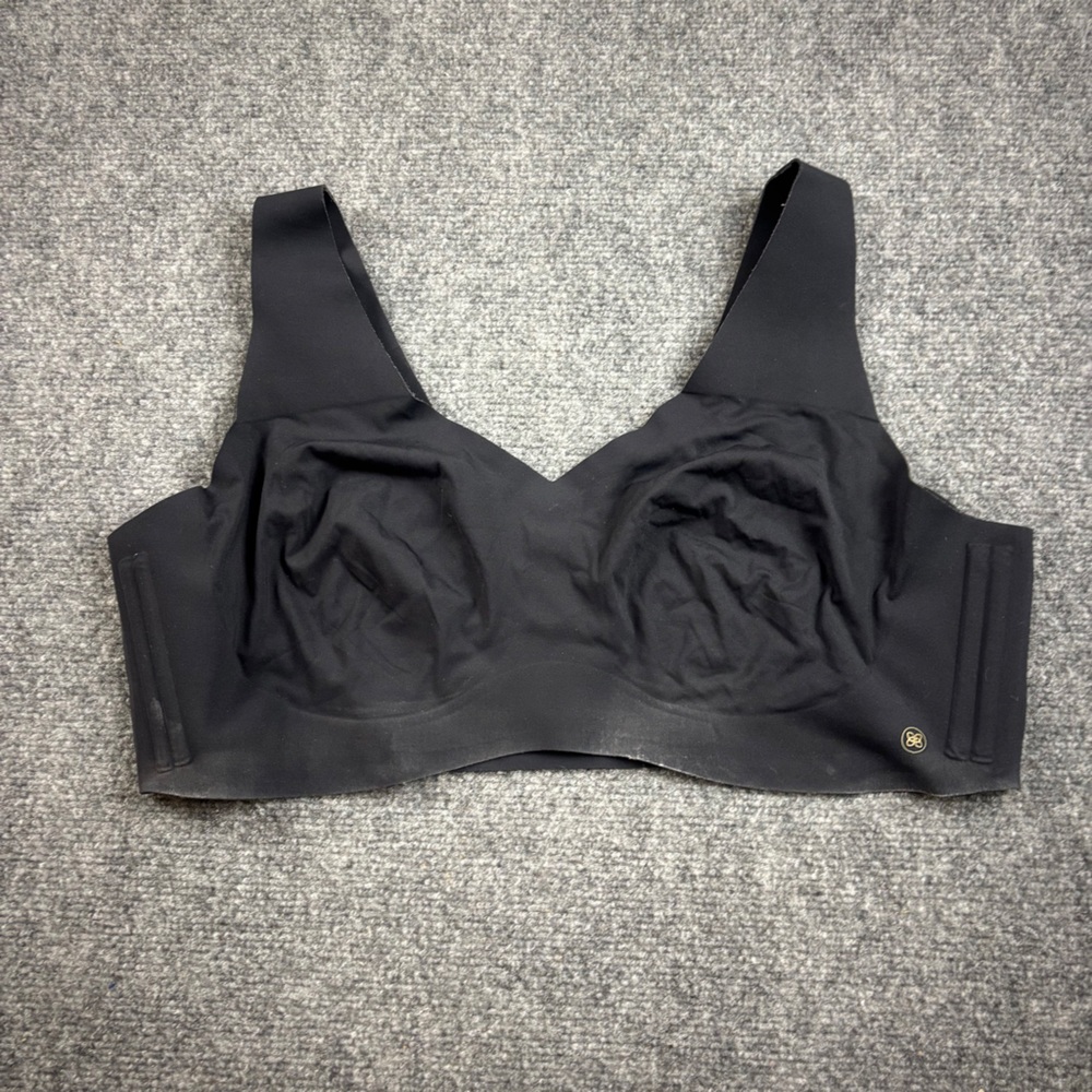 HONEYLOVE Women’s Black SoftForm Bra Wireless size: 2X - Picture 2 of 8